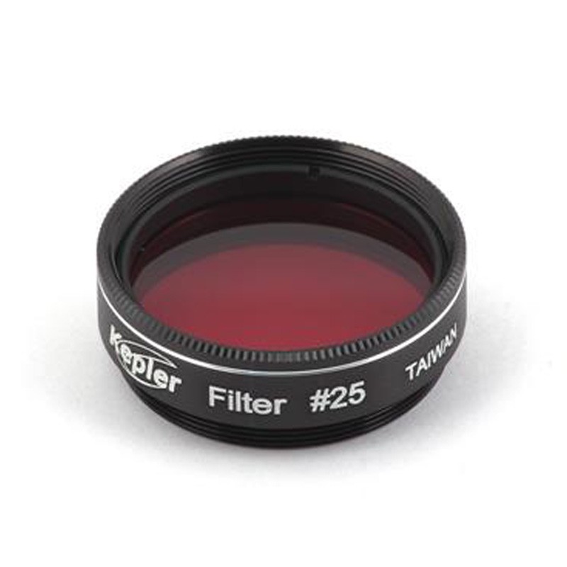 Filtre n° 25 rouge  Kepler (31,75mm)